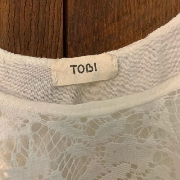 TOBI White Lace Bralette - Picture 4 of 4